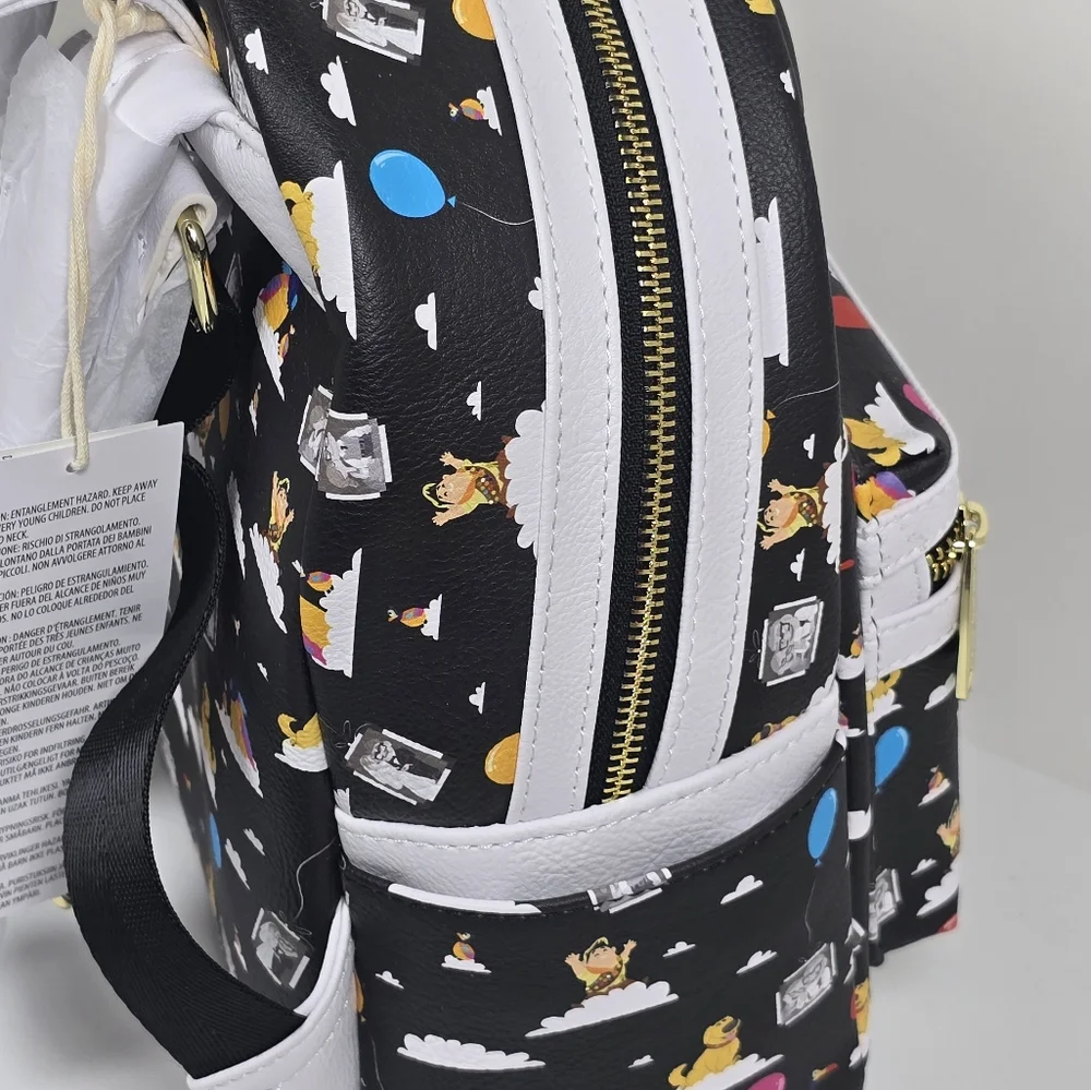 Loungefly Disney Parks Pixar Up Icons Mini Backpack NWT